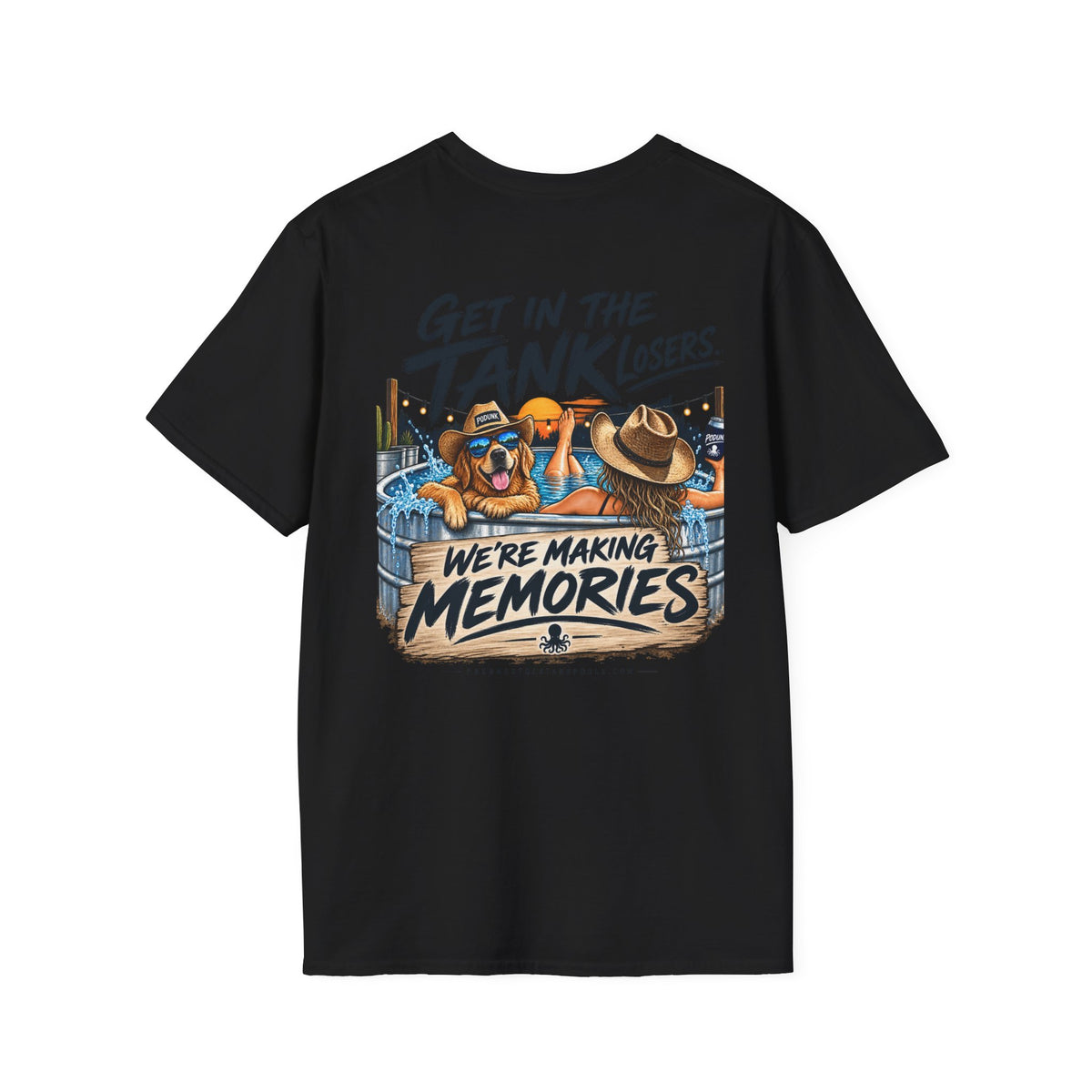 Get in the tank losers Unisex Softstyle T-Shirt