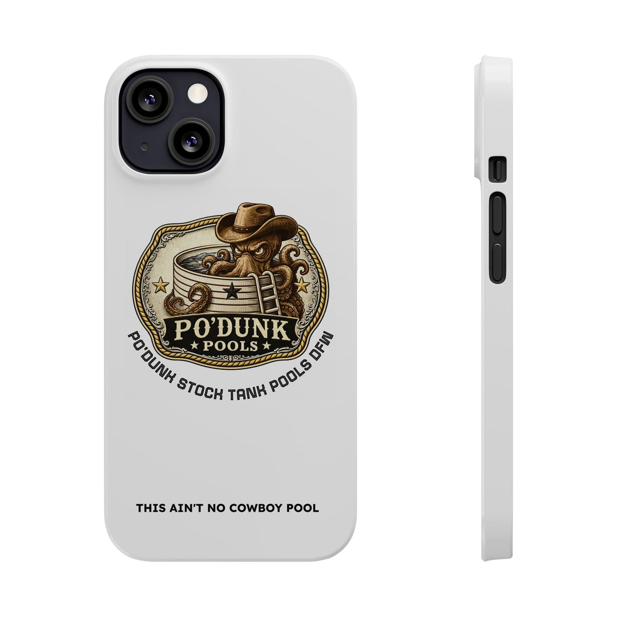 Leon the Octopus Slim Phone Cases