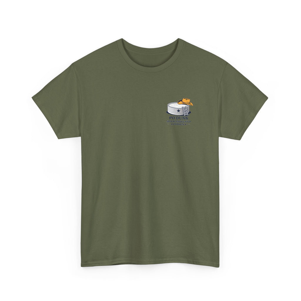 Angry Leon the Octopus Unisex Heavy Cotton Tee