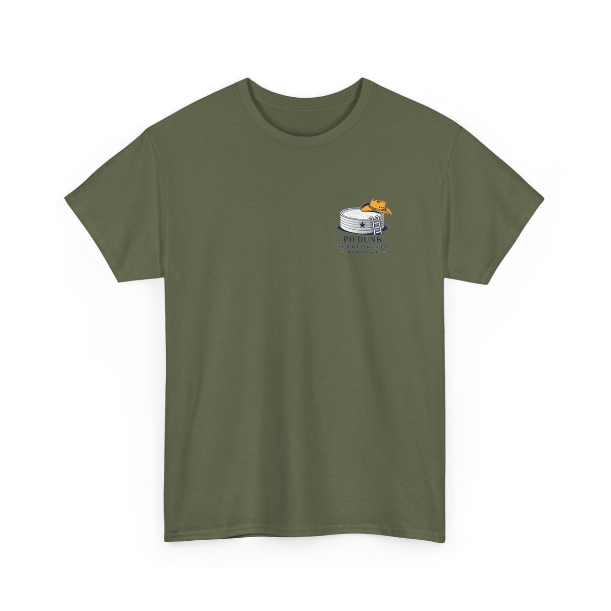 Angry Leon the Octopus Unisex Heavy Cotton Tee