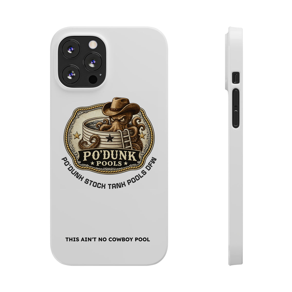 Leon the Octopus Slim Phone Cases