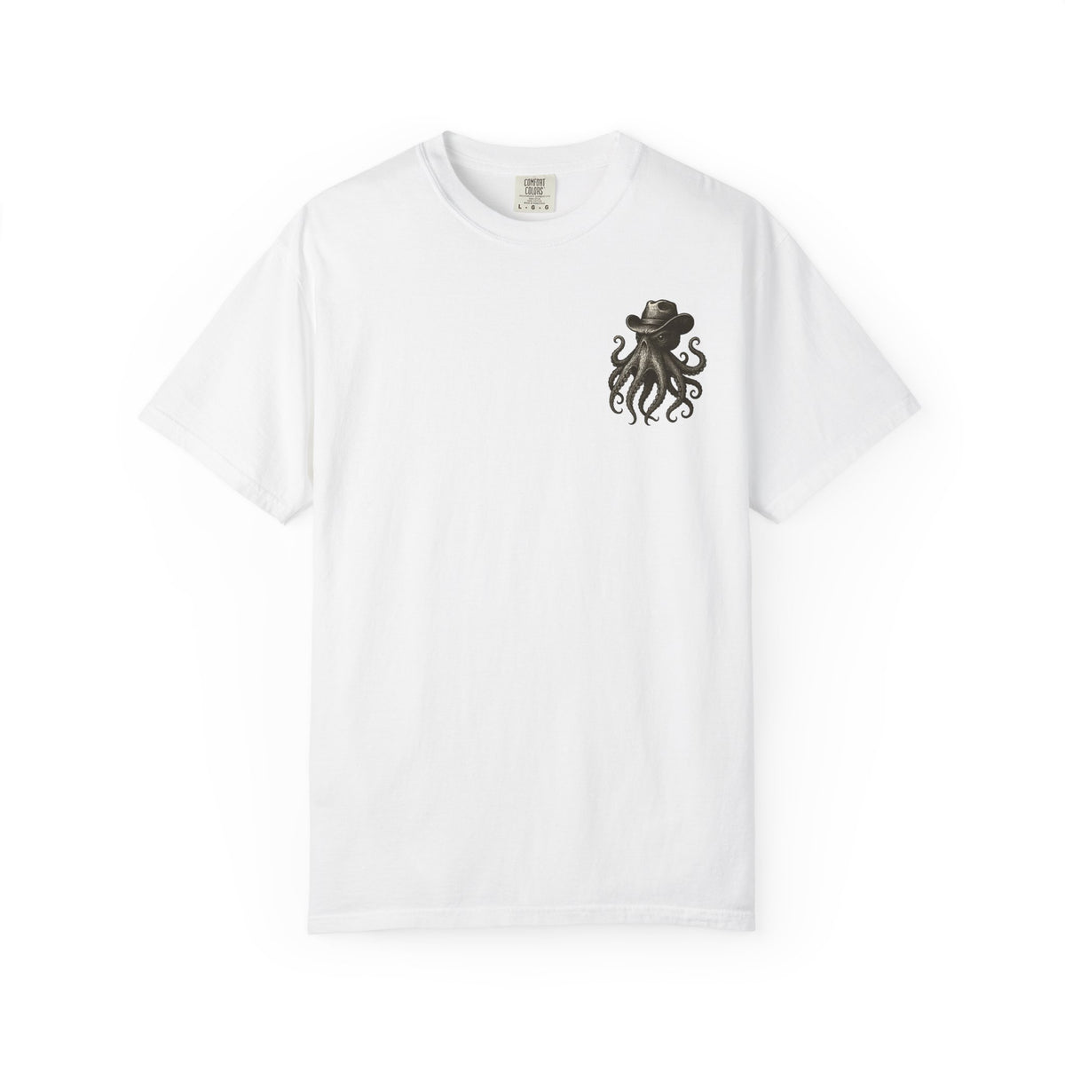 Leon the Octopus cocktail Unisex Garment-Dyed T-shirt