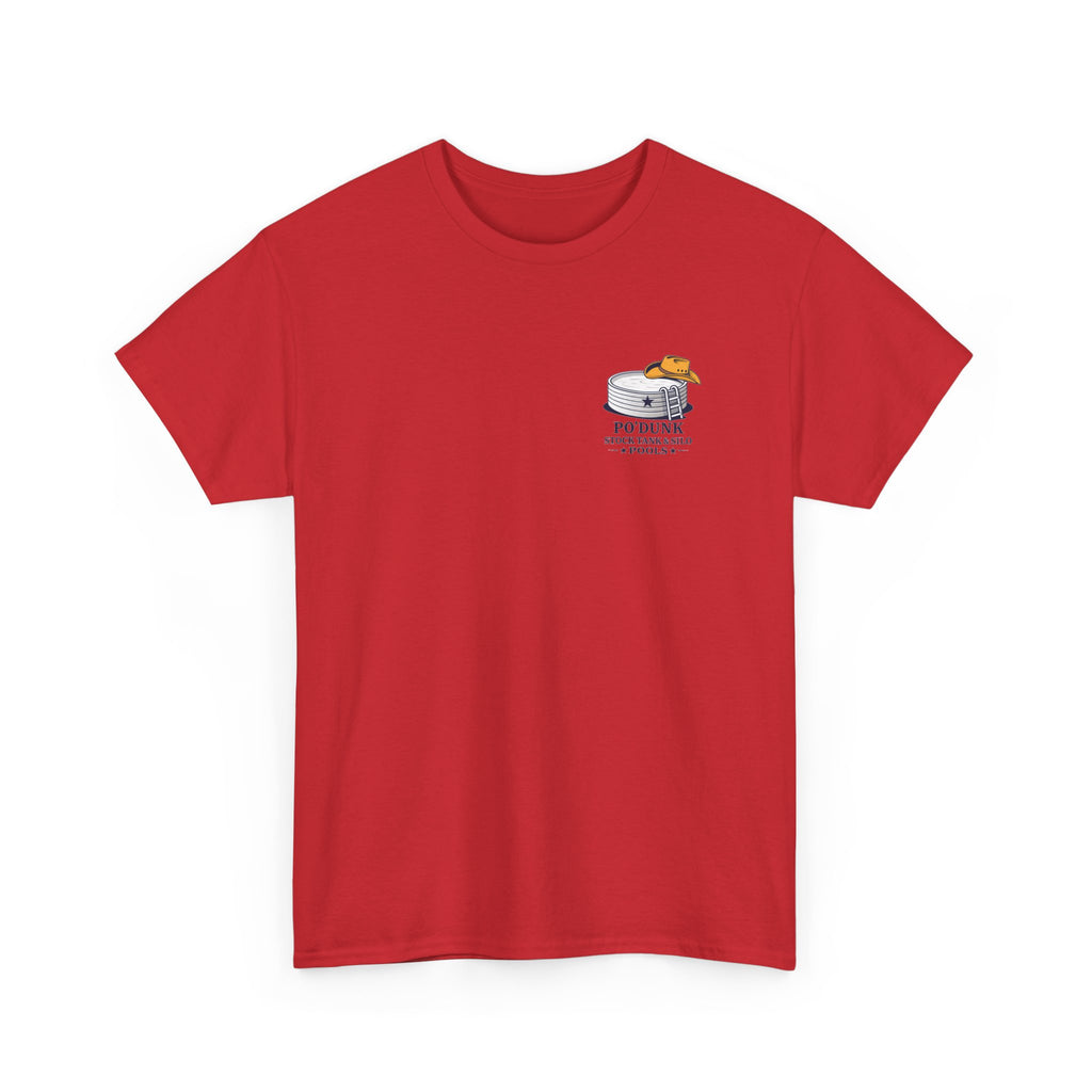 Angry Leon the Octopus Unisex Heavy Cotton Tee