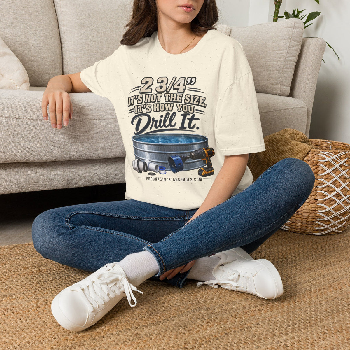 2&3/4 How you drill it Unisex Softstyle T-Shirt