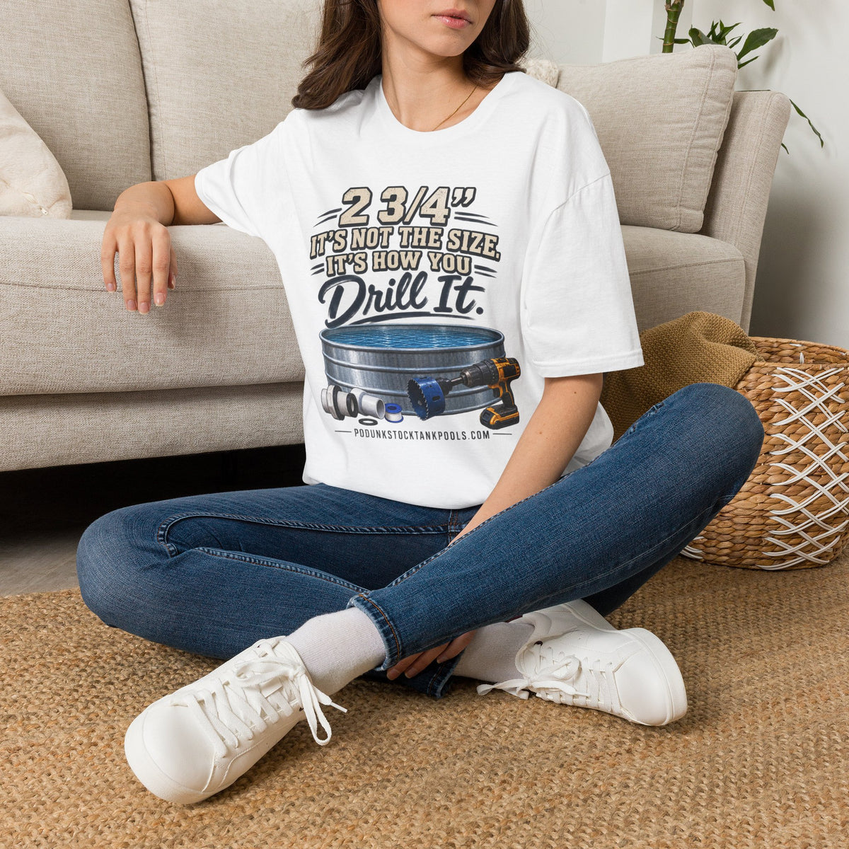 2&3/4 How you drill it Unisex Softstyle T-Shirt
