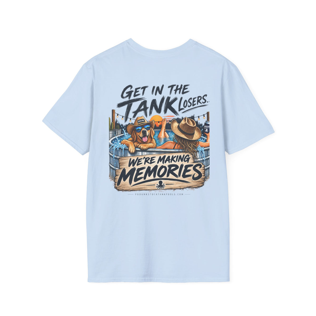 Get in the tank losers Unisex Softstyle T-Shirt
