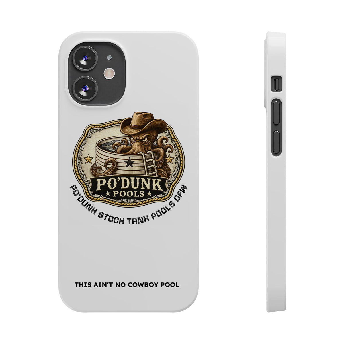 Leon the Octopus Slim Phone Cases