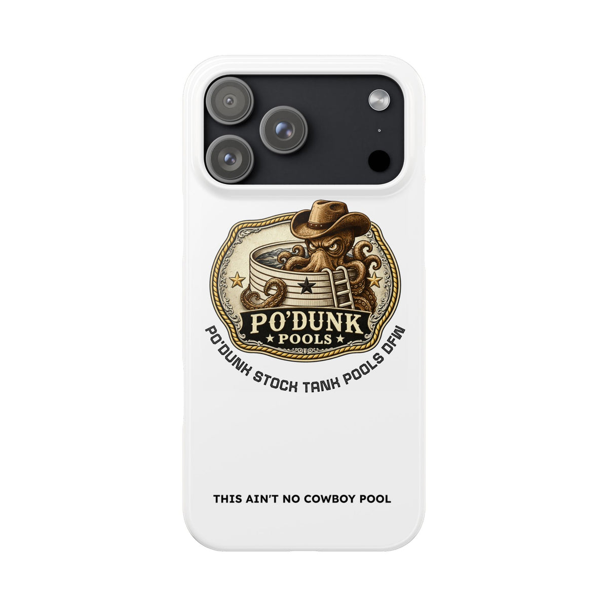 Leon the Octopus Slim Phone Cases