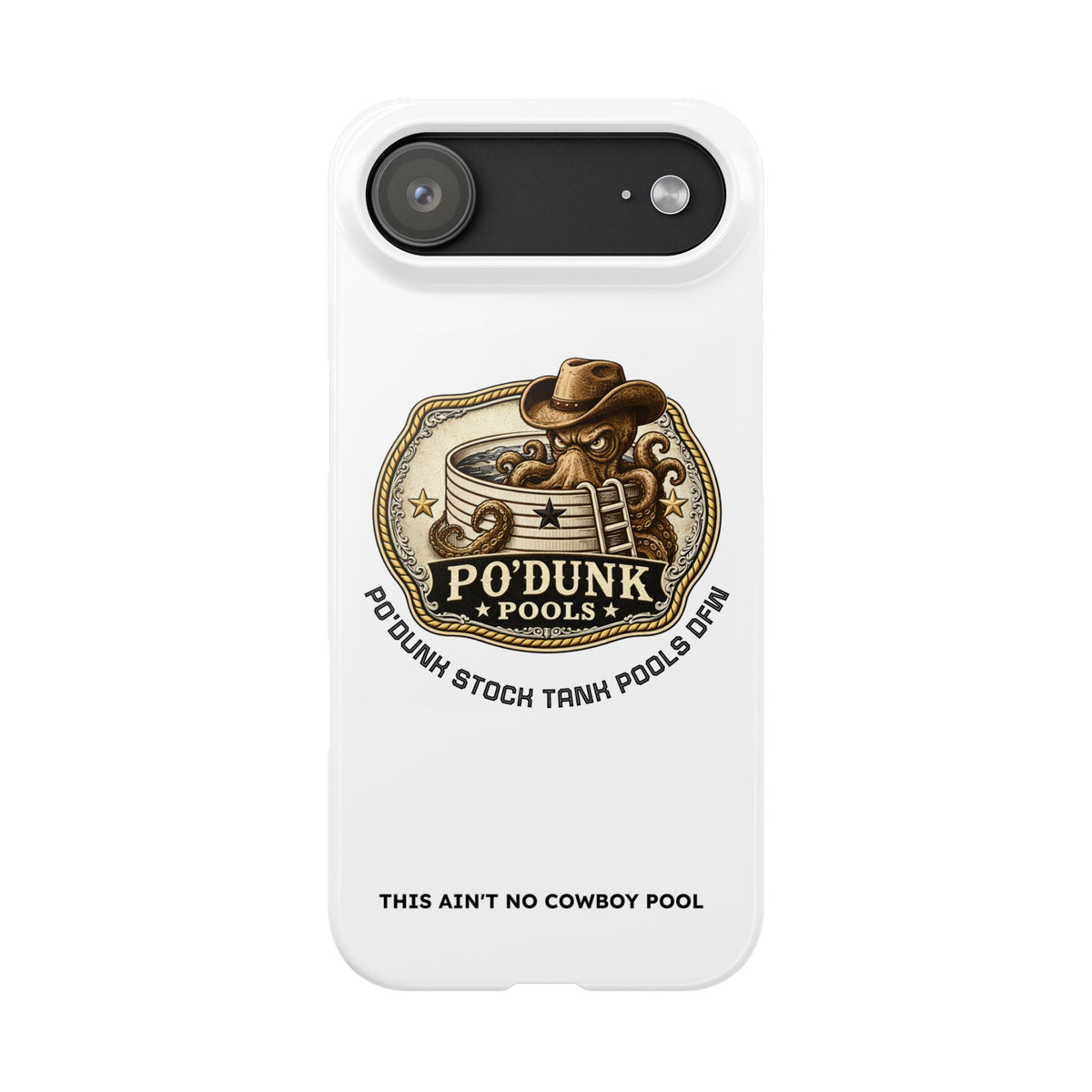 Leon the Octopus Slim Phone Cases