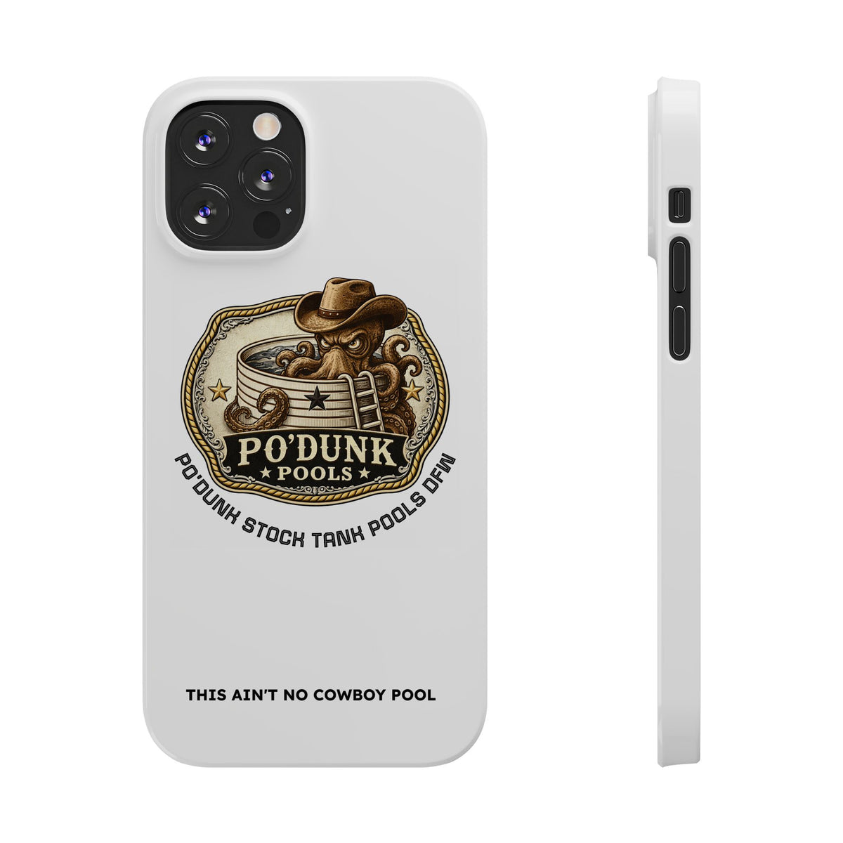 Leon the Octopus Slim Phone Cases