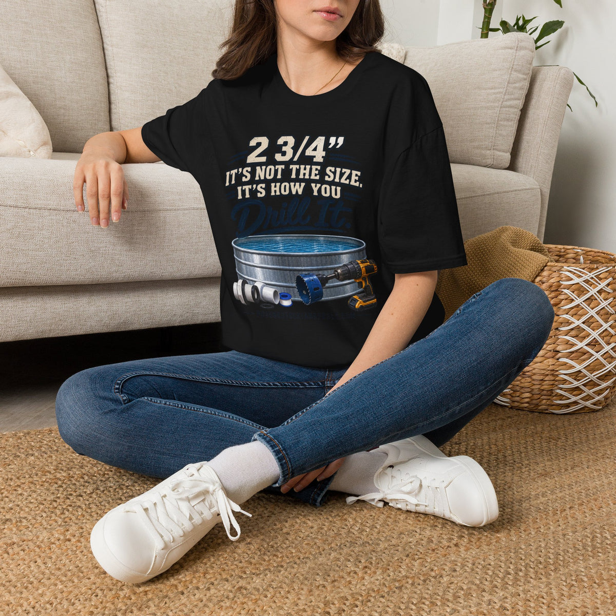 2&3/4 How you drill it Unisex Softstyle T-Shirt