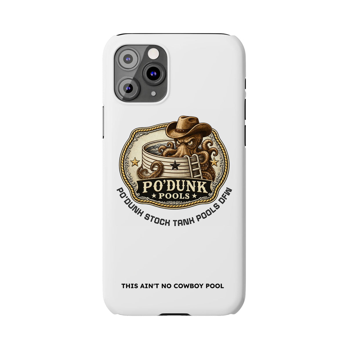 Leon the Octopus Slim Phone Cases