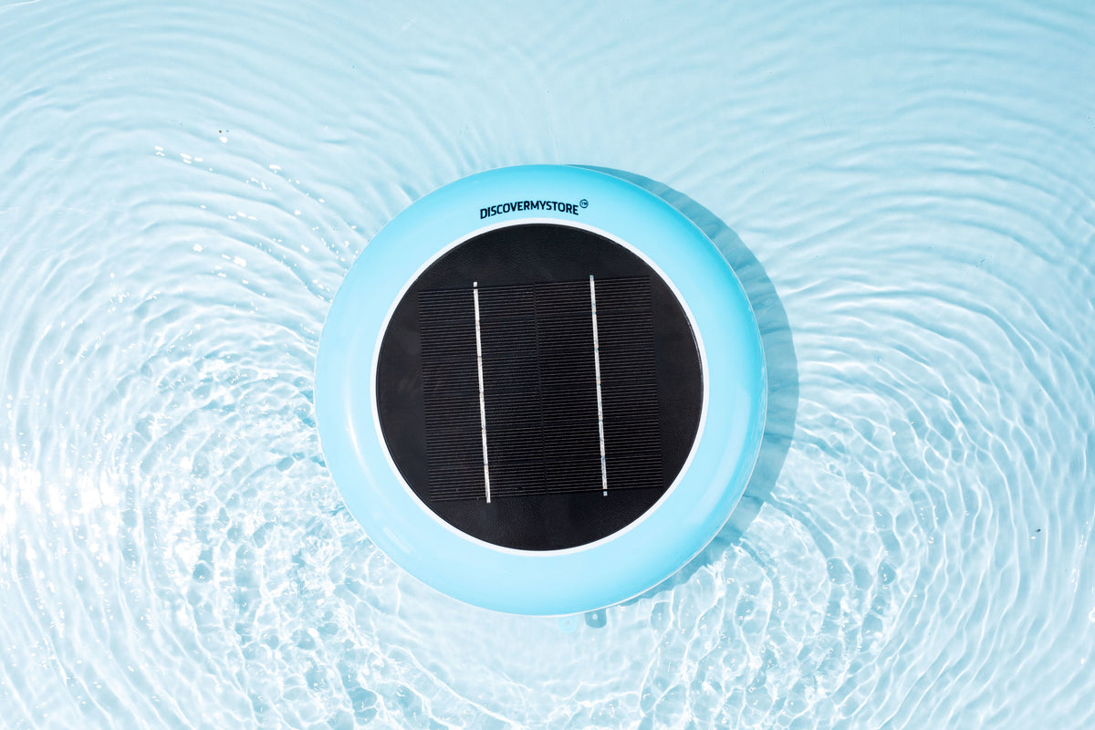 Solar Pool Ionizer for Swimming Pools Reduce Chlorine Usage